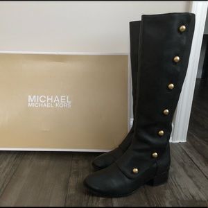 Black Michael Kors boots